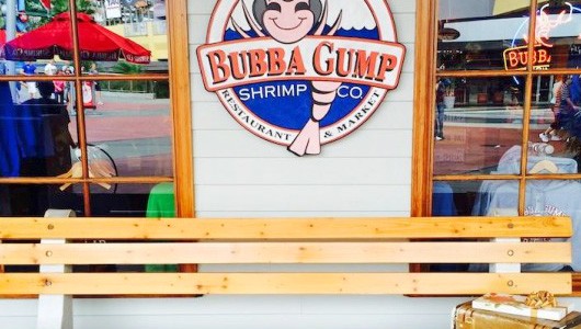 Fachada do Bubba Gump no City walk Orlando