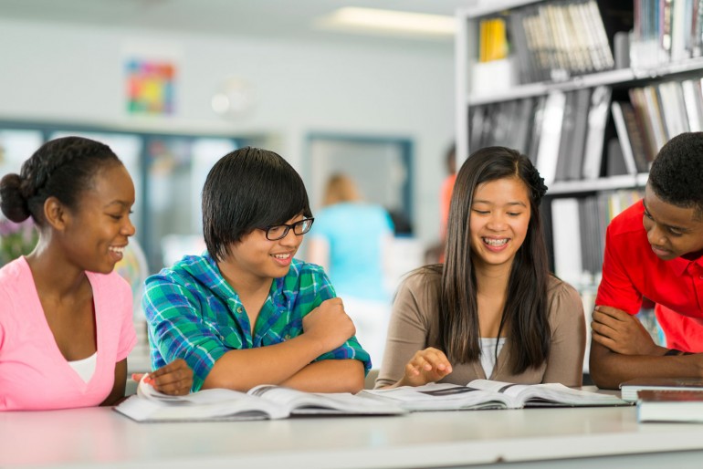 young-group-of-students